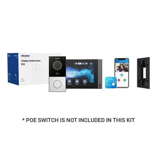 Akuvox IP Intercom Linux Kit (E12S/S562/Angle Bracket)