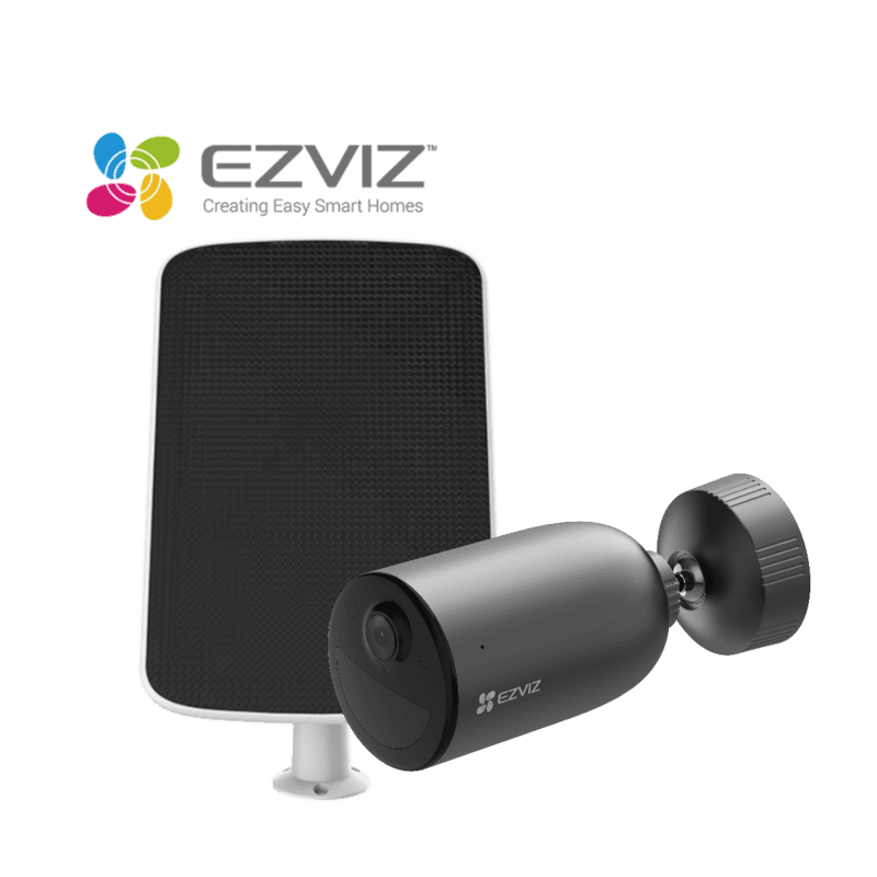 EZVIZ 3MP Outdoor Wi-Fi Camera Solar Kit CS-EB3/SP – Secure On