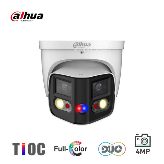 Dahua 4MP TiOC Duo Cube Splicing Dual-Lens Fixed Camera WizSense PDW3849-A180-AS-PV-ANZ