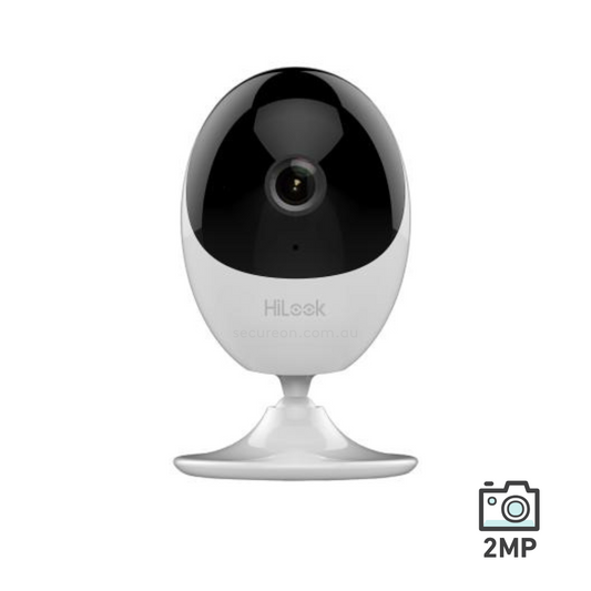 HiLook 2MP 2mm Wi-Fi Indoor Audio Fixed Cube Network Camera IPC-C120-D/W