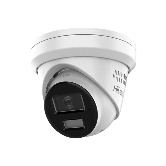 HiLook 8MP All-in-one ColorVu Active Deterrent Turret Camera 4mm IPC-T289H-MU/SL