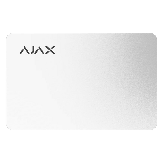 AJAX Batch Of Pass (1 Pcs), Contactless Card White AJAX#80006