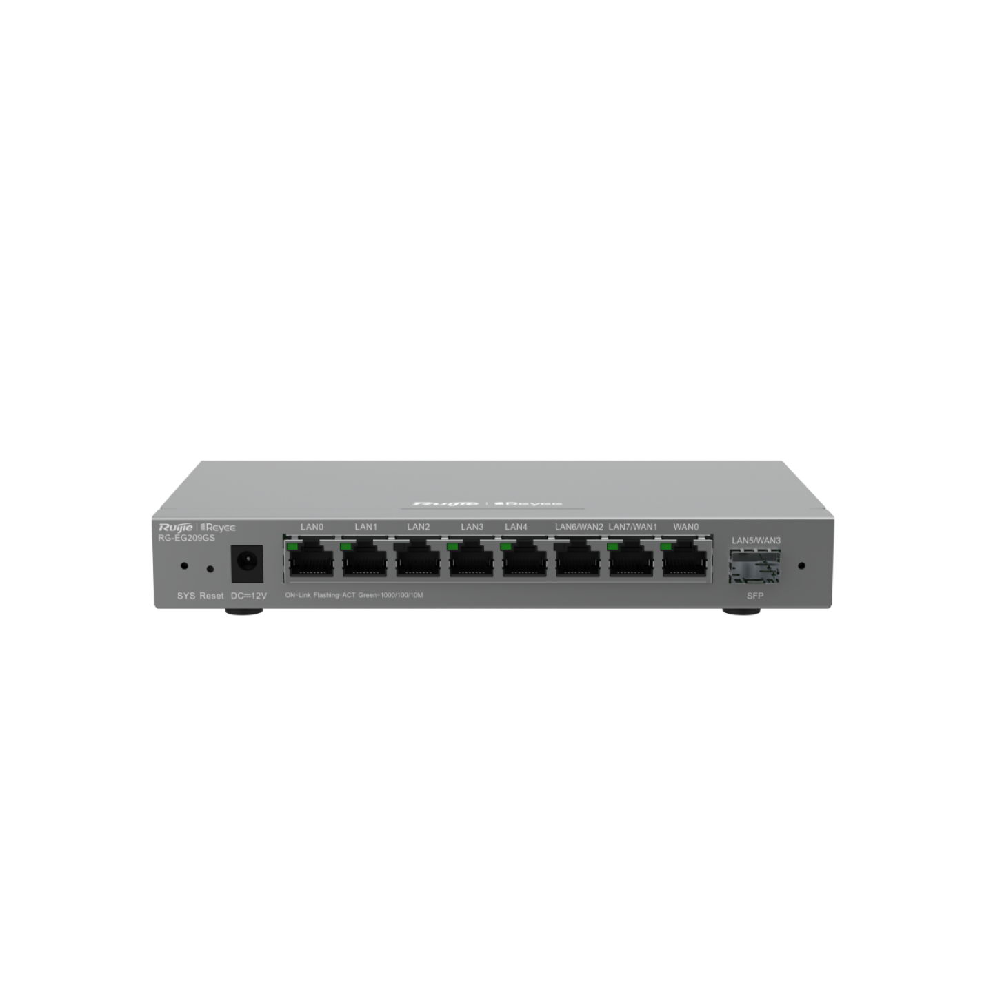 Ruijie Reyee 9-Port Gigabit Cloud Managed SFP Router RG-EG209GS Ruijie Reyee 9-Port Gigabit Cloud Managed SFP Router RG-EG209GS