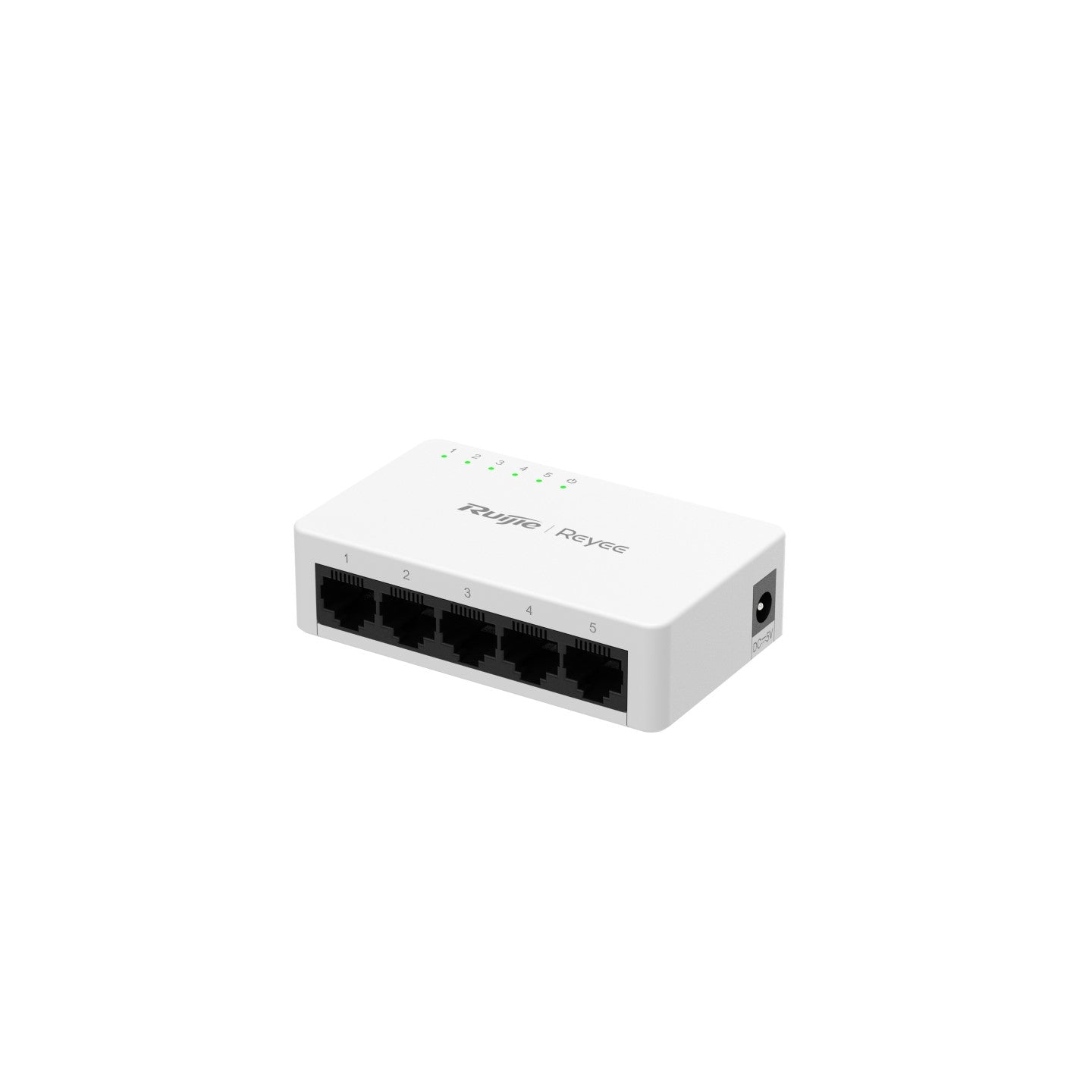 Ruijie 5-Port 10/100/1000 Mbps Unmanaged Non-PoE Switch RG-ES05G-L Ruijie 5-Port 10/100/1000 Mbps Unmanaged Non-PoE Switch RG-ES05G-L