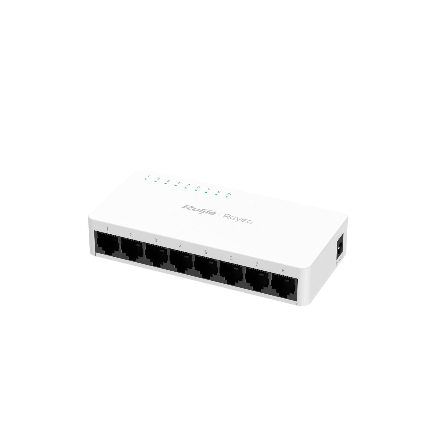 Ruijie 8-Port 10/100/1000 Mbps Unmanaged Non-PoE Switch RG-ES08G-L Ruijie 8-Port 10/100/1000 Mbps Unmanaged Non-PoE Switch RG-ES08G-L