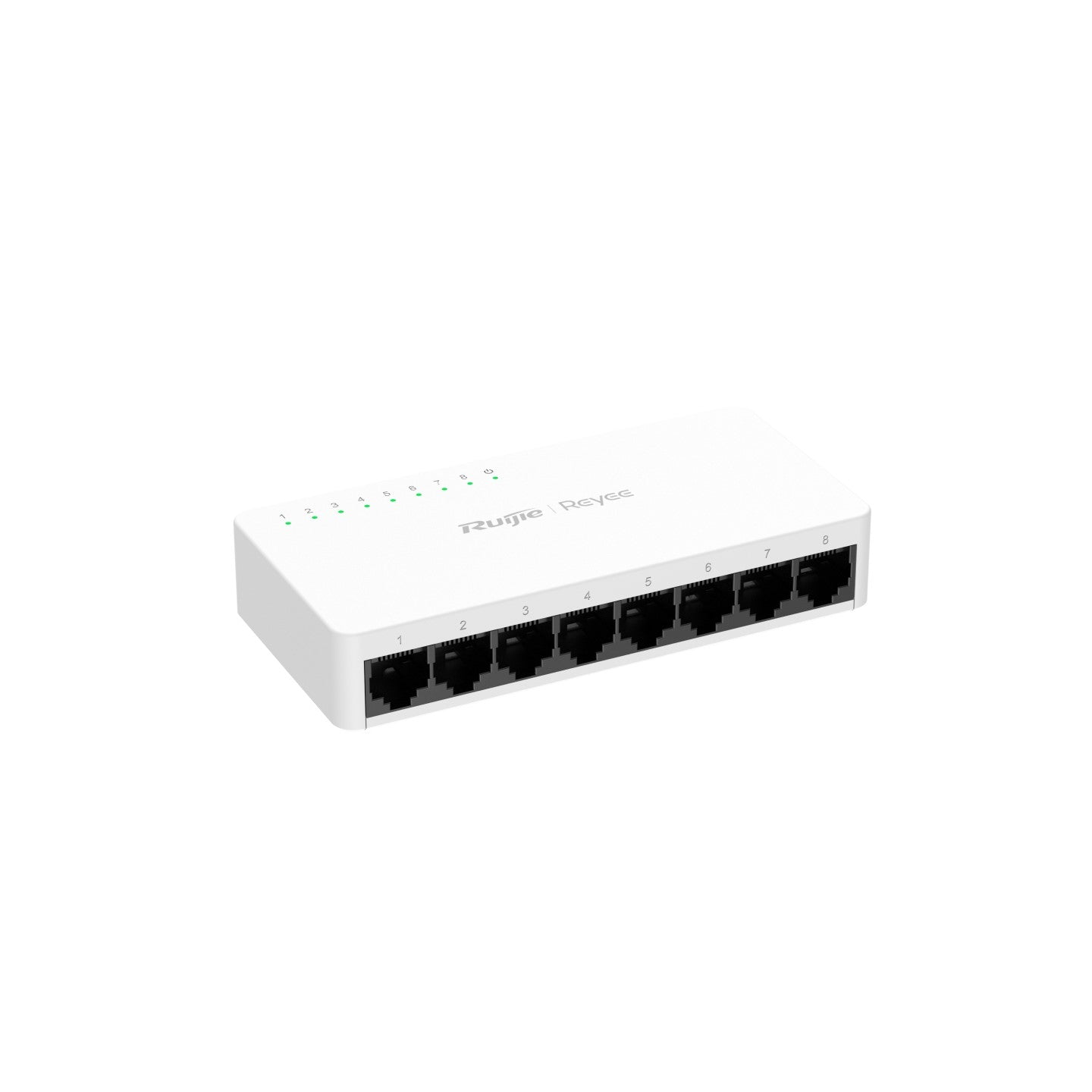 Ruijie 8-Port 10/100/1000 Mbps Unmanaged Non-PoE Switch RG-ES08G-L Ruijie 8-Port 10/100/1000 Mbps Unmanaged Non-PoE Switch RG-ES08G-L