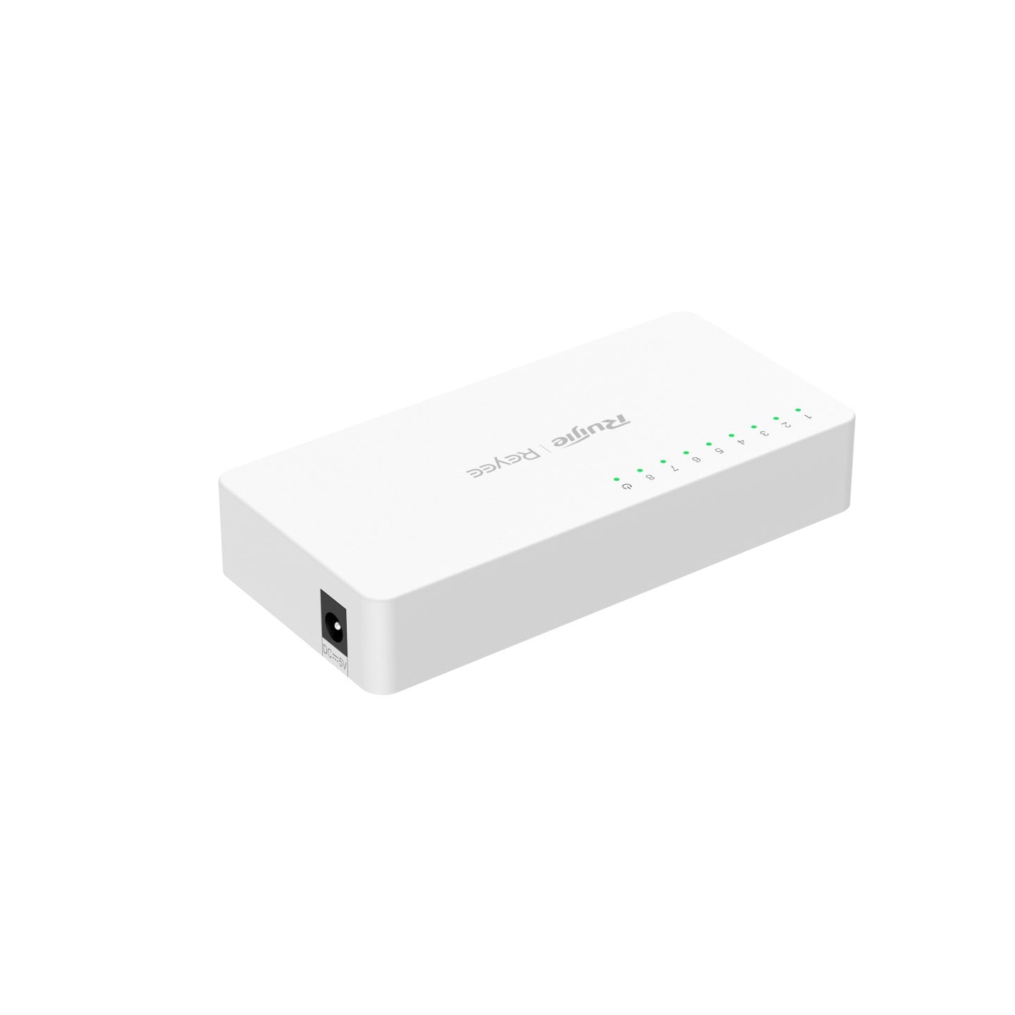 Ruijie 8-Port 10/100/1000 Mbps Unmanaged Non-PoE Switch RG-ES08G-L Ruijie 8-Port 10/100/1000 Mbps Unmanaged Non-PoE Switch RG-ES08G-L