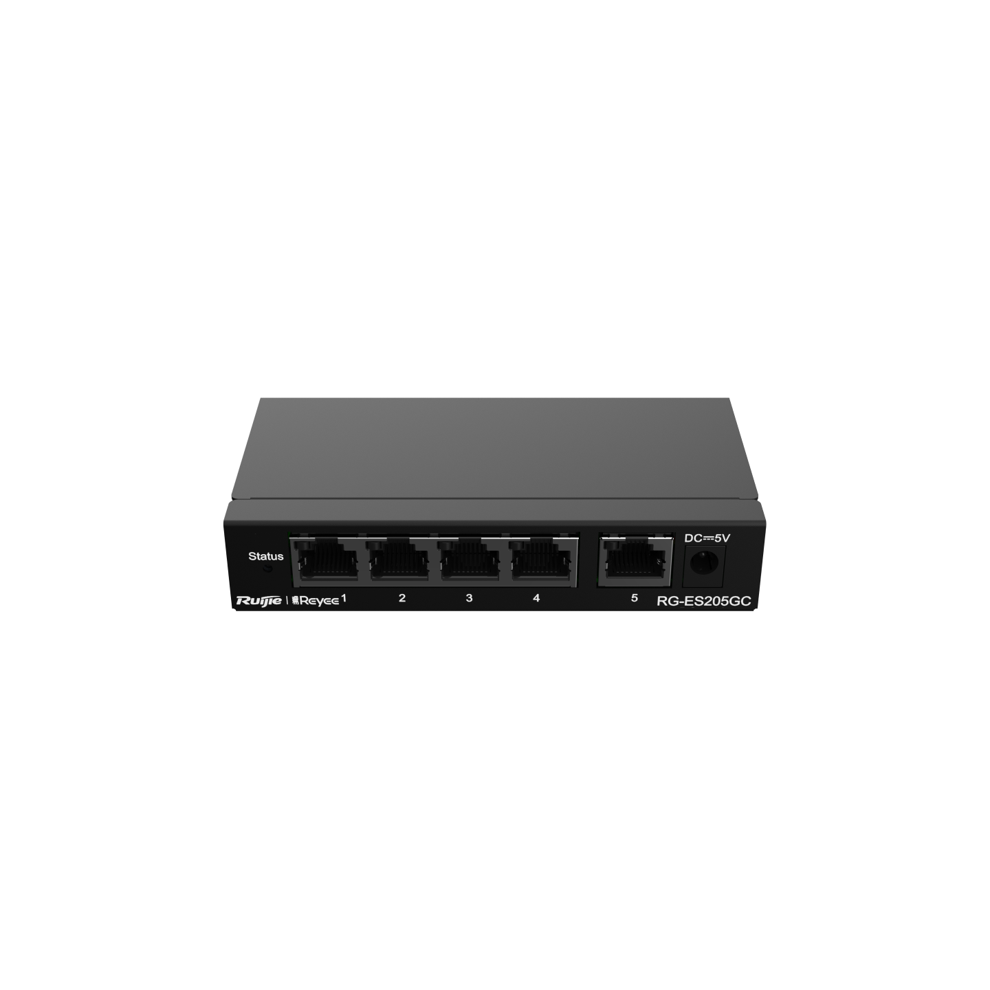 Ruijie 5-Port Gigabit Smart Cloud Managed Non-PoE Switch RG-ES205GC Ruijie 5-Port Gigabit Smart Cloud Managed Non-PoE Switch RG-ES205GC
