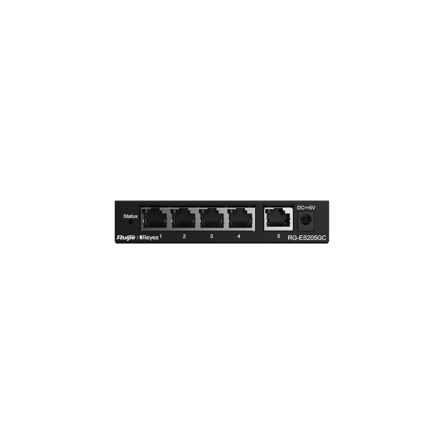 Ruijie 5-Port Gigabit Smart Cloud Managed Non-PoE Switch RG-ES205GC Ruijie 5-Port Gigabit Smart Cloud Managed Non-PoE Switch RG-ES205GC
