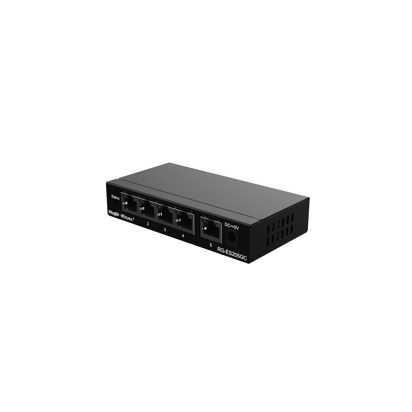 Ruijie 5-Port Gigabit Smart Cloud Managed Non-PoE Switch RG-ES205GC Ruijie 5-Port Gigabit Smart Cloud Managed Non-PoE Switch RG-ES205GC