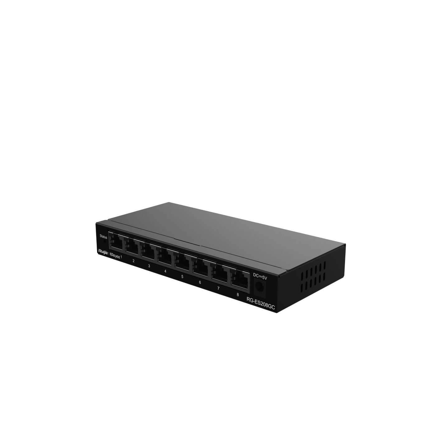 Ruijie 8-Port Gigabit Smart Cloud Managed Non-PoE Switch RG-ES208GC Ruijie 8-Port Gigabit Smart Cloud Managed Non-PoE Switch RG-ES208GC