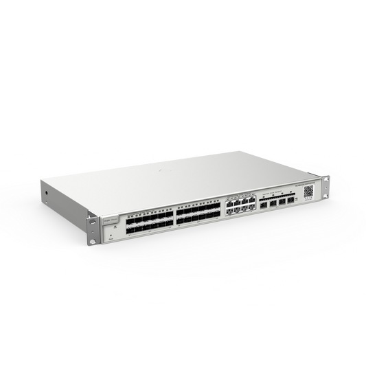 Ruijie Reyee 24-Port Gigabit SFP with 8 combo RJ45 ports Layer 2+ Managed Switch, 4 * 10G RG-NBS3200-24SFP/8GT4XS