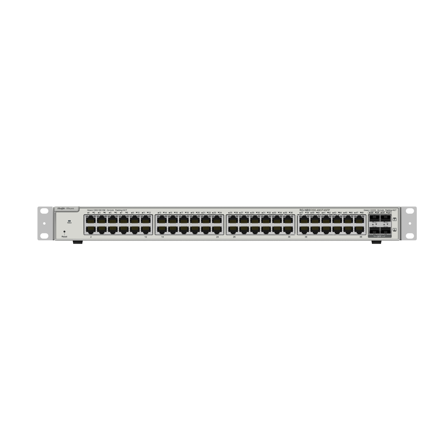 Ruijie Reyee 52-Port Gigabit Layer 3 Non-PoE Switch RG-NBS5100-48GT4SFP Ruijie Reyee 52-Port Gigabit Layer 3 Non-PoE Switch RG-NBS5100-48GT4SFP