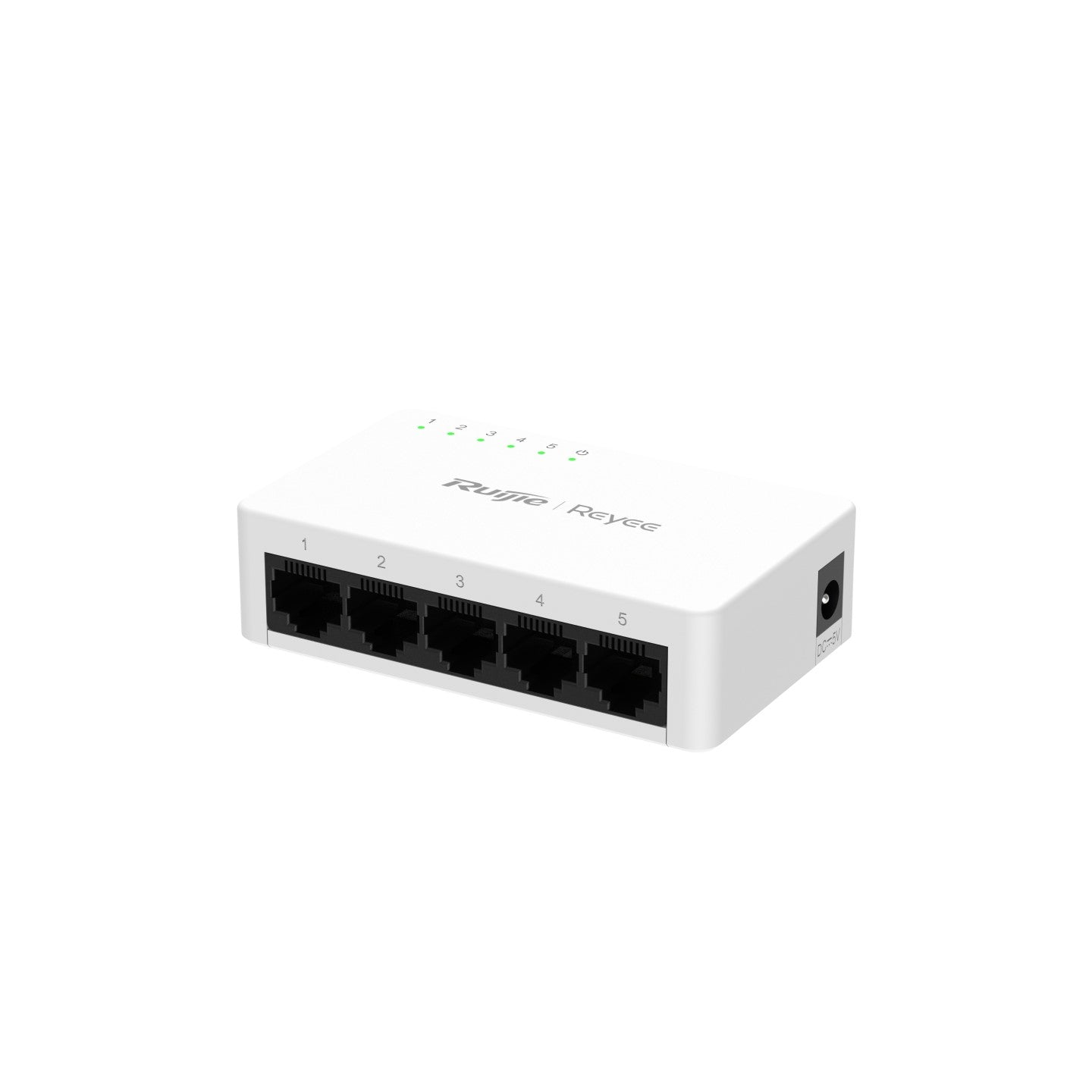 Ruijie 5-Port 10/100/1000 Mbps Unmanaged Non-PoE Switch RG-ES05G-L Ruijie 5-Port 10/100/1000 Mbps Unmanaged Non-PoE Switch RG-ES05G-L