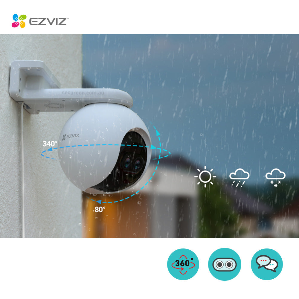EZVIZ Dual-Lens Pan & Tilt Wi-Fi Camera C8PF EZVIZ Dual-Lens Pan & Tilt Wi-Fi Camera C8PF