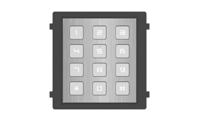 Hikvision DS-KD-KP/S 2nd Gen Video Intercom Keypad Module Hikvision DS-KD-KP/S 2nd Gen Video Intercom Keypad Module