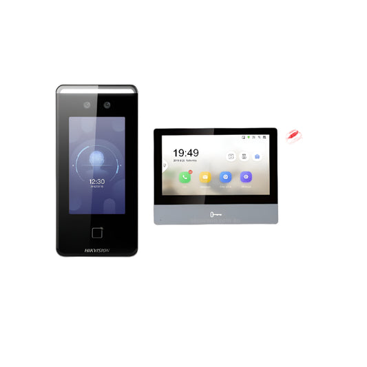 Hikvision DS-KIS901-P Facial Recognition Intercom Kit