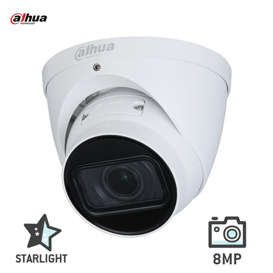 Dahua 8MP Lite IR Vari-focal Eyeball Network Camera DH-IPC-HDW2831TP-ZS-27135-S2