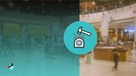 What is IK Ratings? Weatherproof icon on an Australian busy mall background