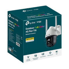 TP-Link VIGI 4MP Outdoor Full-Colour 4G Pan Tilt Network Camera 4mm VIGI-C540-4G