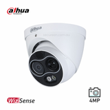Dahua WizSense Thermal Network Eyeball Turret Camera DH-TPC-DF1241P-D2F2