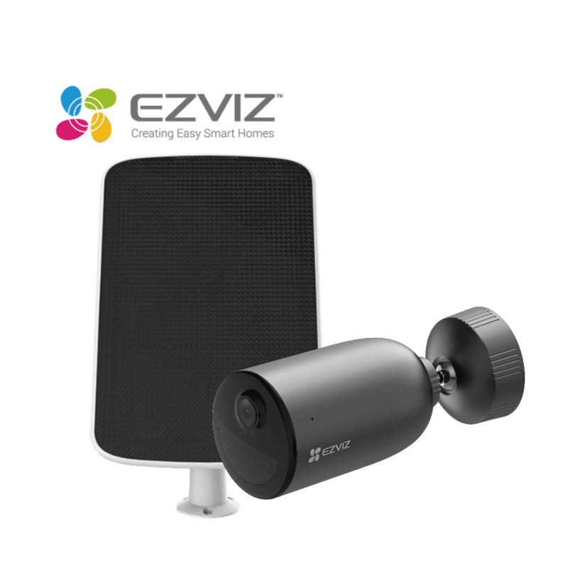 EZVIZ 3MP Outdoor Wi-Fi 6 Camera Solar Kit CS-EB3/SP