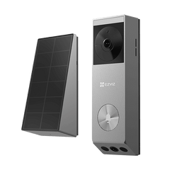 EZVIZ Wi-Fi Battery Dual Lens Video Doorbell with Solar Panel CS-EP3X Pro