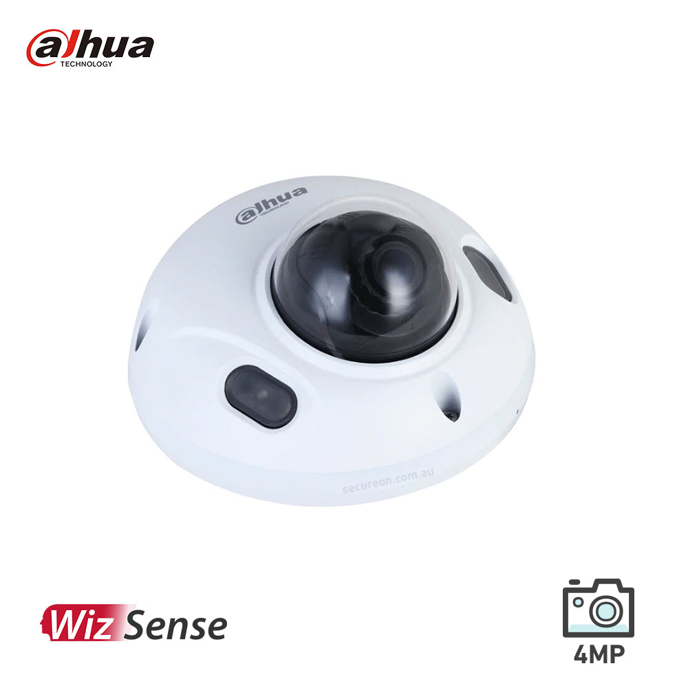 Dahua DH-IPC-HDBW3466FP-AS-AUS 4MP IR Fixed-focal Dome WizSense Network Camera