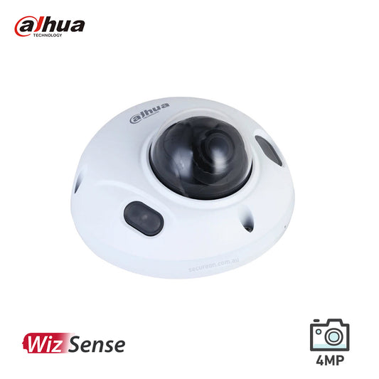 Dahua 4MP IR Fixed-focal Dome WizSense Network Camera DH-IPC-HDBW3466FP-AS-AUS