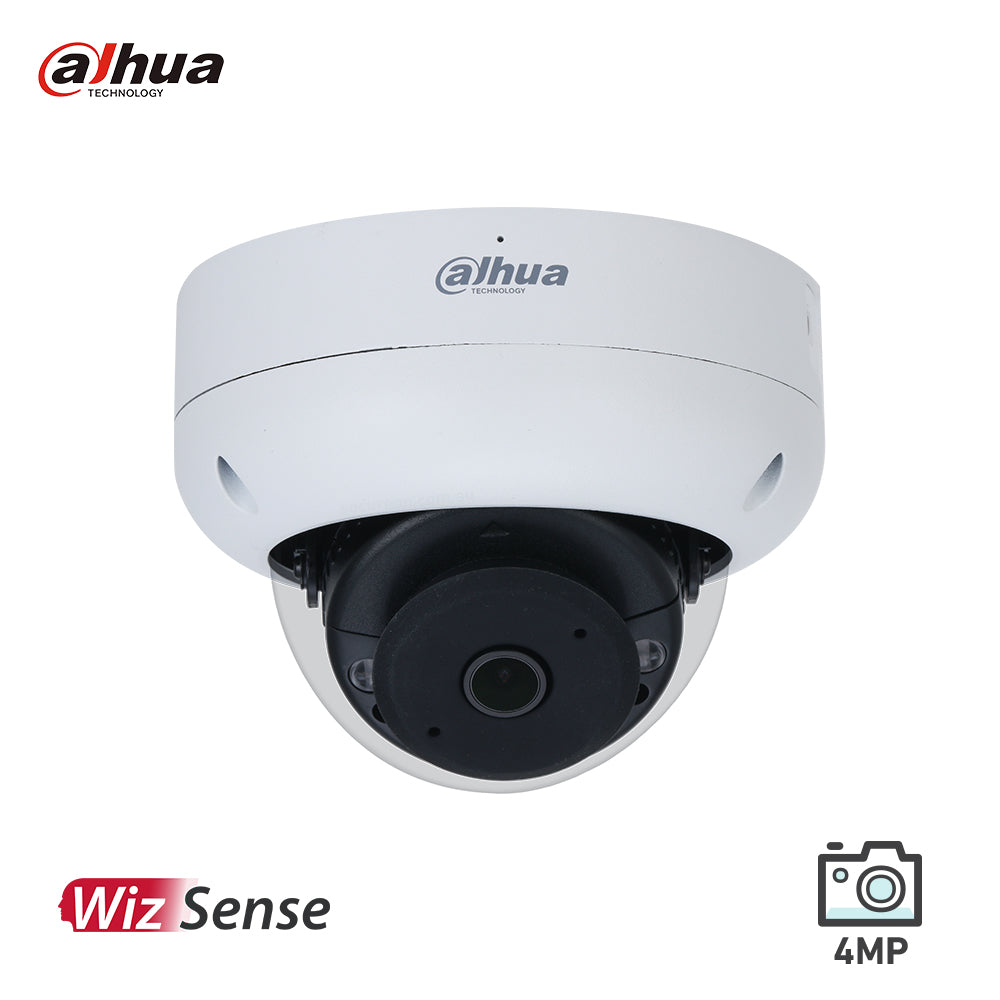 Dahua 4MP Wide Angle Fixed Dome WizSense Network Camera IPC-B261H-MU