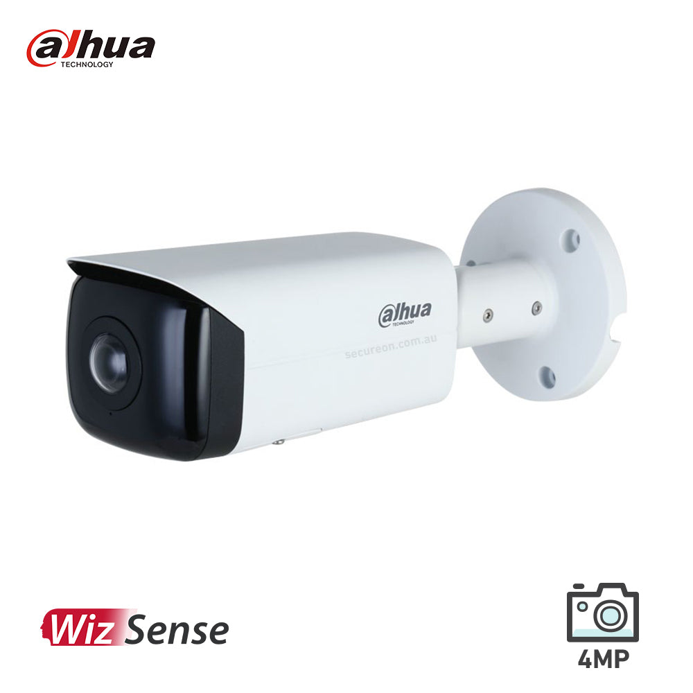 Dahua DH-IPC-HFW3466T-AS-P 4MP Wide Angle Fixed Bullet WizSense Network Camera