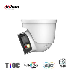 Dahua 4MP TiOC Duo Cube Splicing Dual-Lens Fixed Camera WizSense DH-IPC-PDW3849-A180-AS-PV-ANZ