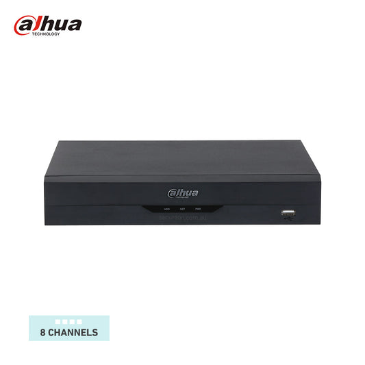 Dahua DHI-NVR4108HS-8P-AI/ANZ 8 Channels Compact 1U 8PoE 1HDD WizSense Network Video Recorder