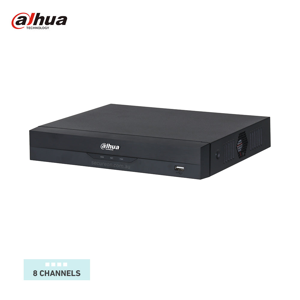 Dahua DHI-NVR4108HS-8P-AI/ANZ 8 Channels Compact 1U 8PoE 1HDD WizSense Network Video Recorder