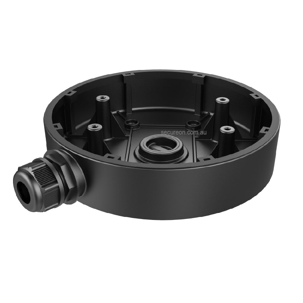 Hikvision Deep Base Wall Mount Bracket - Dome Camera, Black - DS-1280ZJ-DM55-BLK
