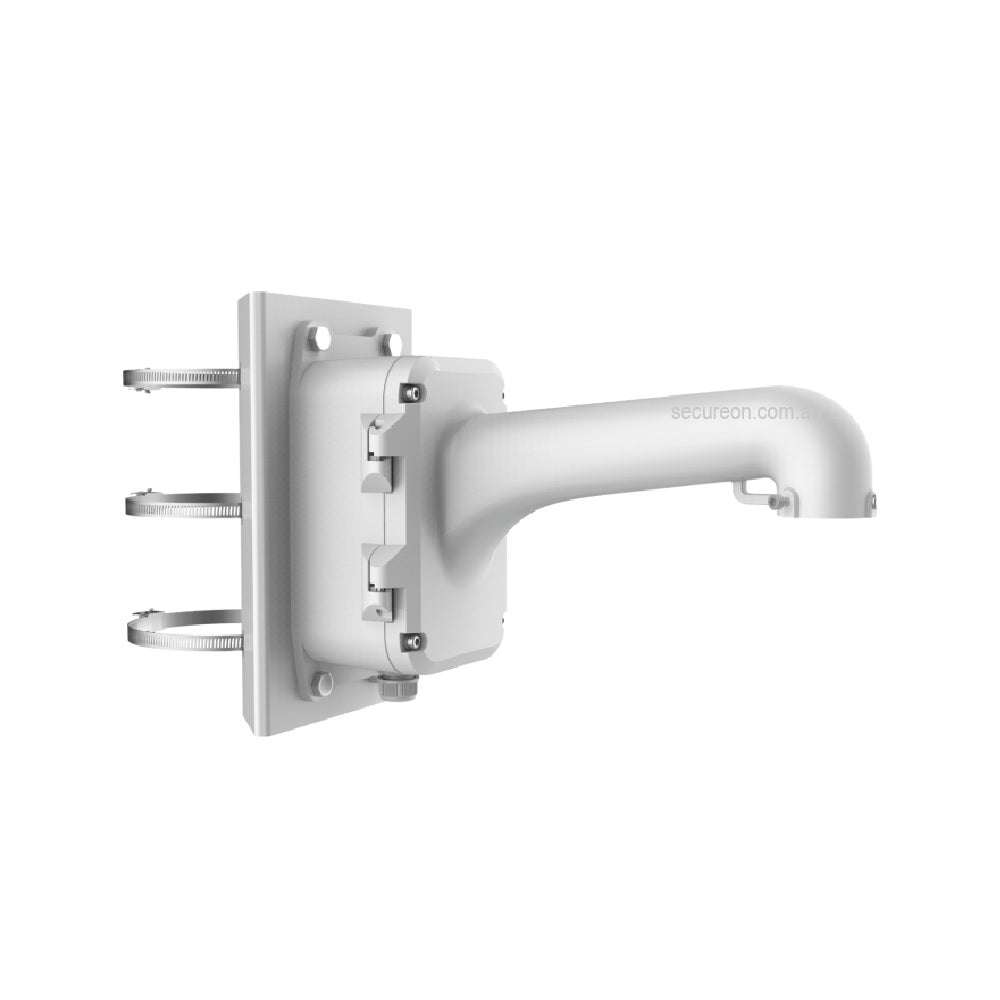 Hikvision Bullet Camera Pole Mount Bracket - Junction Box Adapter - DS-1604ZJ-BOX-POLE