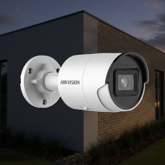 Hikvision 8MP AcuSense Bullet Camera - AI Detection, Built-in Mic, IP67