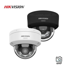 Hikvision 6MP ColorVu 3.0 Mini Dome Camera 2.8mm White DS-2CD2167G3-LIS2UY