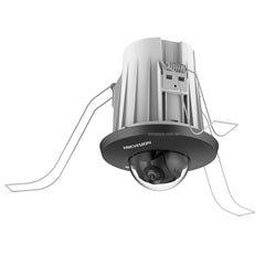 Hikvision AcuSense 4MP mini in-ceiling dome camera, fixed 2.8mm, mic - DS-2CD2E43G2-U