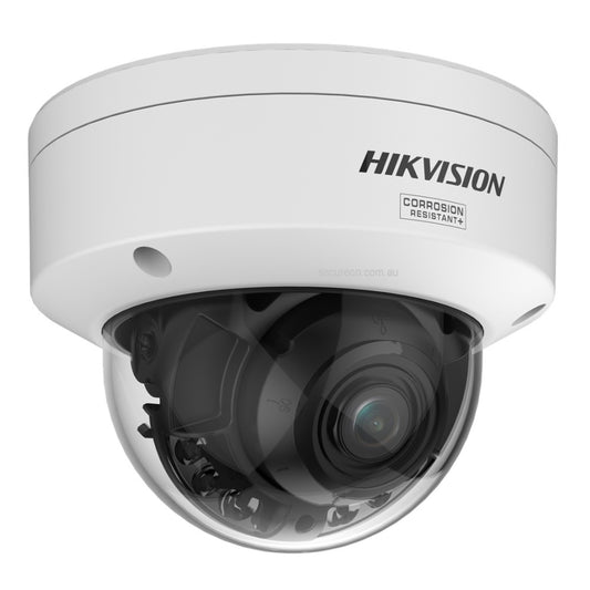 Hikvision 8MP ColorVu 3.0 Motorised Varifocal Dome Camera - 2.7-13.5mm Zoom, Smart Hybrid Light, Built-in Mic DS-2CD3787G3T-LIZSUY