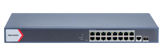 Hikvision 16 Port Gigabit Smart POE Switch DS-3E1518P-EI