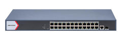 Hikvision 24 Port Gigabit Smart POE Switch DS-3E1526P-EI