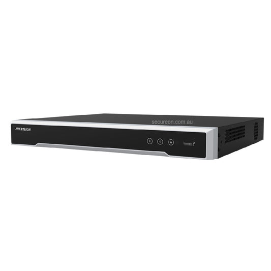 Hikvision 16 Channel AcuSense M-Series NVR - 4K Recording, 16 PoE Ports - DS-7616NI-M2-16P
