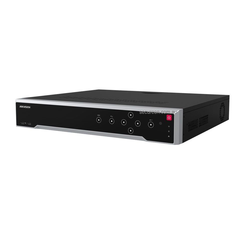 Hikvision 32 Channel AcuSense M-Series NVR - 4K Recording, 24 PoE Ports - DS-7732NI-M4-24P