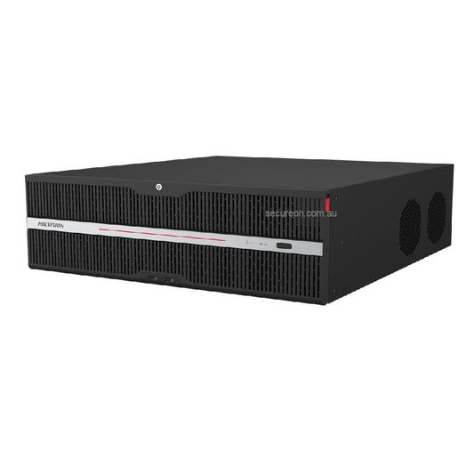 Hikvision 128 Channel DeepinMind NVR - 12MP Recording, 16 SATA, Rackmount - DS-96128NXI-S16R