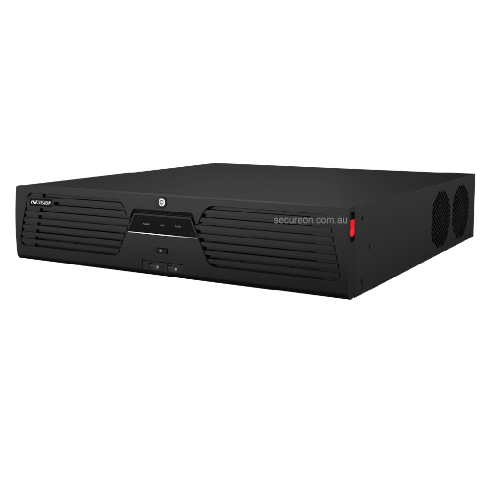 Hikvision 64 Channel AcuSense M-Series NVR - 4K Recording, 8 SATA Bays - DS-9664NI-M8