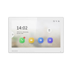 Hikvision KH6 Series IP-Based Indoor Station 7-inch TFT Touch Screen DS-KH6350-WTE1 White