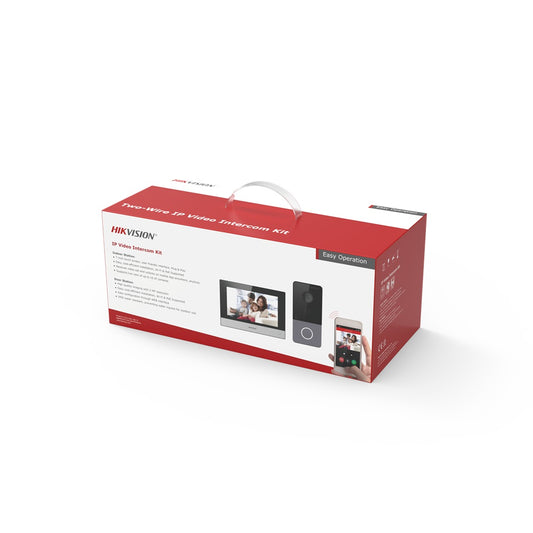 Hikvision Single-Button IP Video Intercom Kit DS-KIS603-P