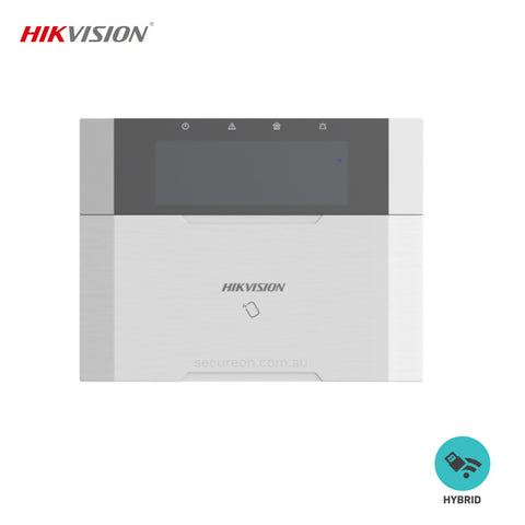 Hikvision DS-PK1-LRT-HWB AX PRO Hybrid LCD Keypad with Card Reader ...