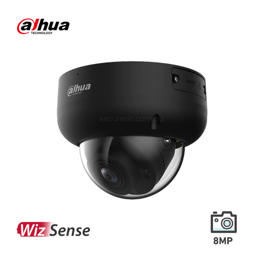 Dahua 8MP IR Vari-focal Dome WizSense Network Camera DH-IPC-HDBW3866RP-ZAS-AUS